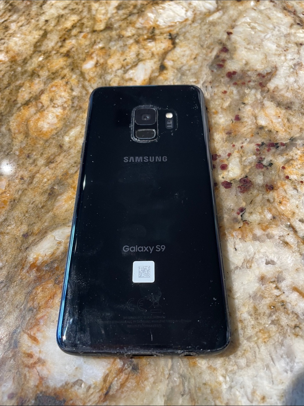 Samsung Galaxy S9 Black Glass Back Smartphone